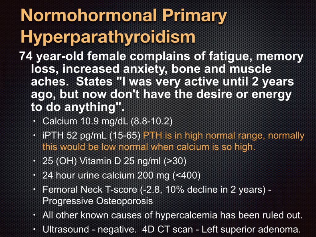 Diagnosis Hyperparathyroidism Surgery Dr Babak Larian