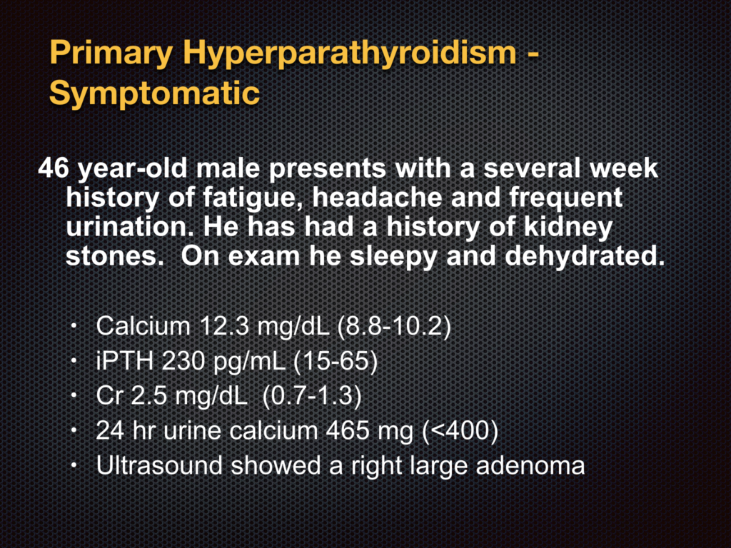 Diagnosis Hyperparathyroidism Surgery Dr Babak Larian 4262